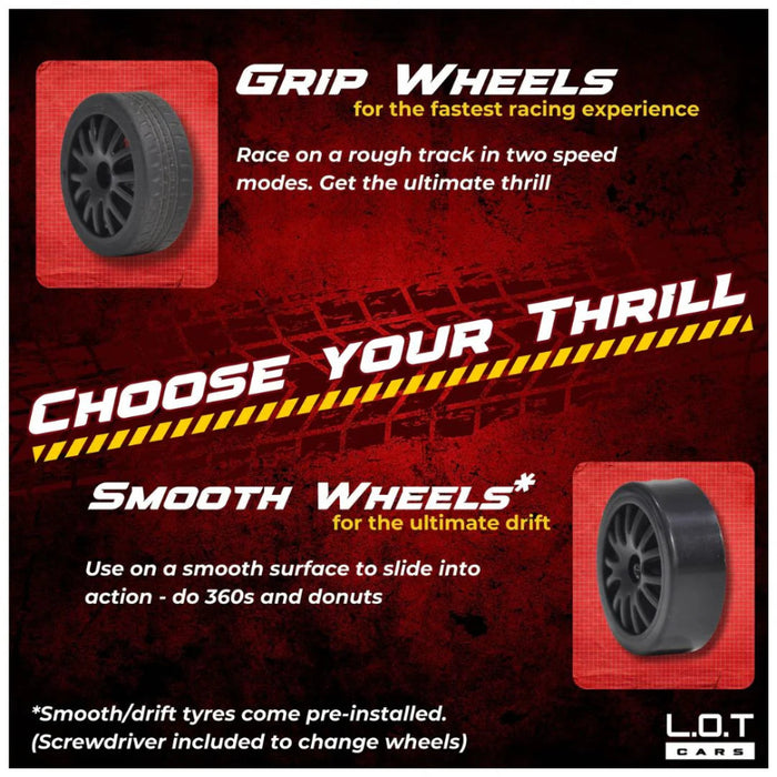 L.O.T Cars Flare 1.0 - RC Drift Car-Vehicles-L.O.T Toys-Toycra