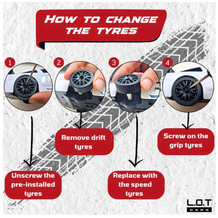 L.O.T Cars Flare 1.0 - RC Drift Car-Vehicles-L.O.T Toys-Toycra