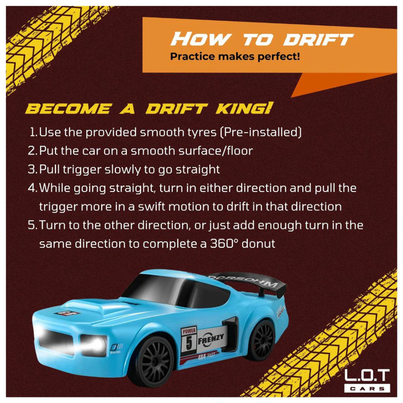 L.O.T Cars Flare 1.0 - RC Drift Car