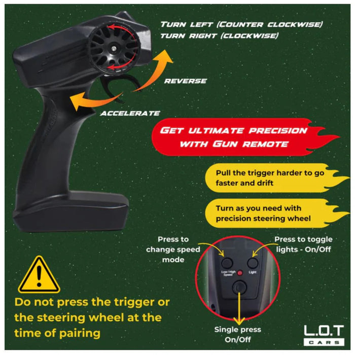 L.O.T Cars Flare 1.0 - RC Drift Car-Vehicles-L.O.T Toys-Toycra
