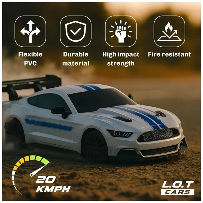 L.O.T Cars Ghost - RC Drift Car : The Street Legend-Vehicles-L.O.T Toys-Toycra