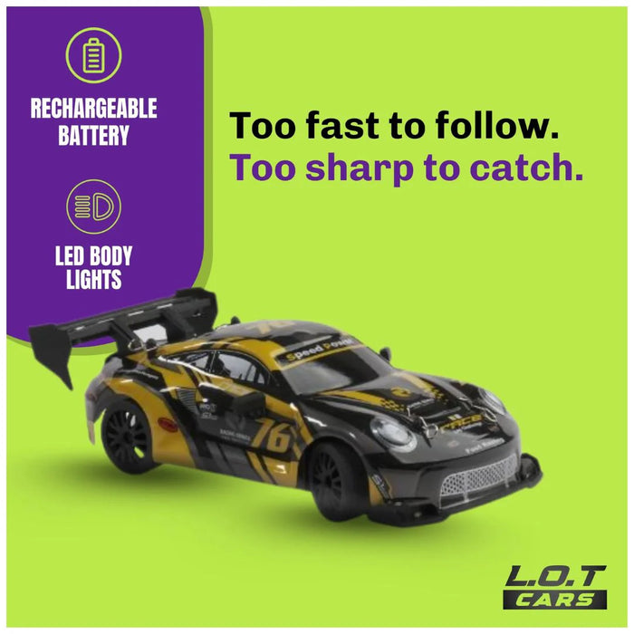 L.O.T Cars Ghost - RC Drift Car : The Street Legend-Vehicles-L.O.T Toys-Toycra