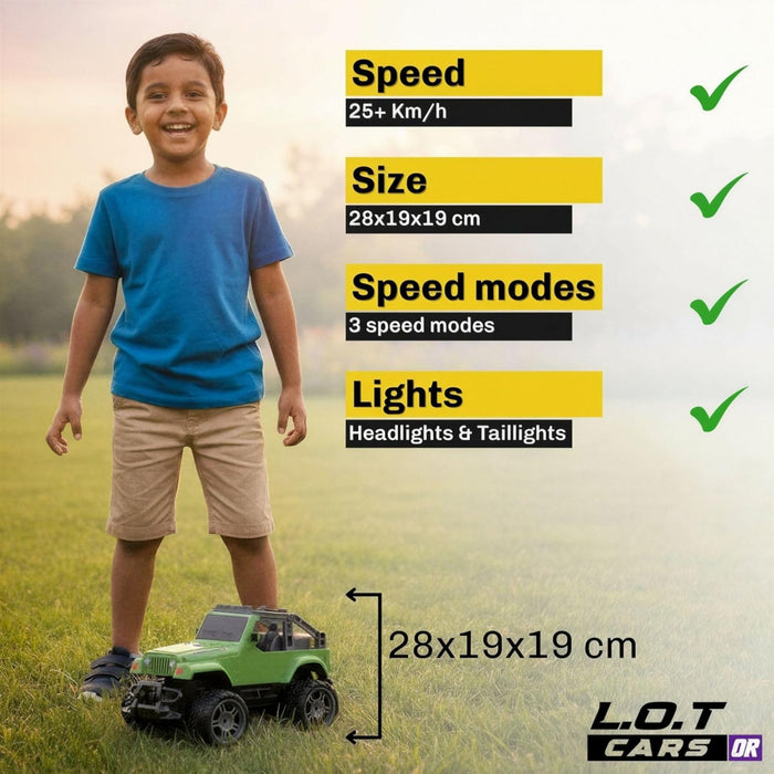 L.O.T Cars Knox - Semi-Hobby Grade Off Road Remote Control-Vehicles-L.O.T Toys-Toycra