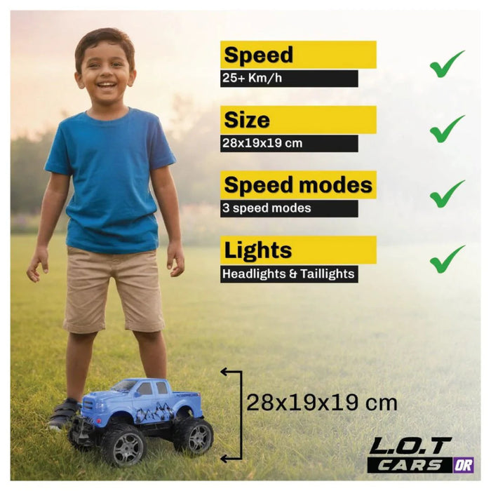 L.O.T Cars Knox - Semi-Hobby Grade Off Road Remote Control-Vehicles-L.O.T Toys-Toycra