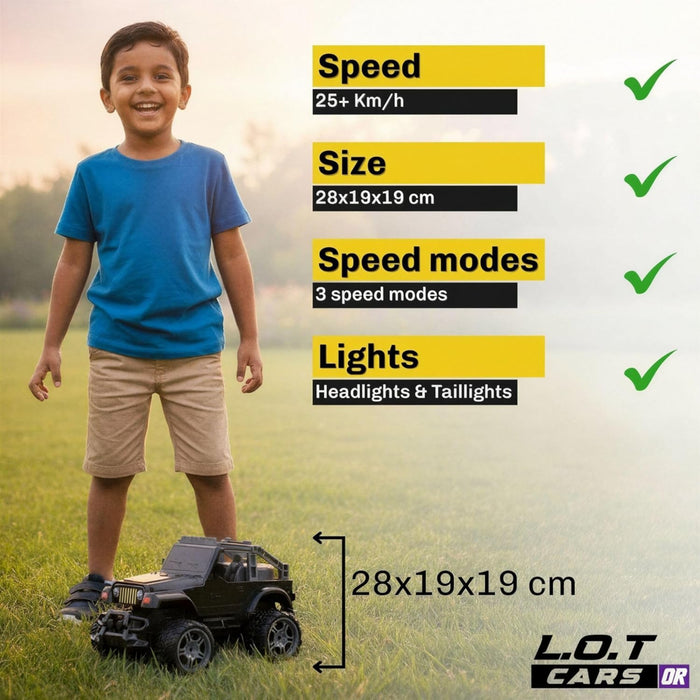 L.O.T Cars Knox - Semi-Hobby Grade Off Road Remote Control-Vehicles-L.O.T Toys-Toycra
