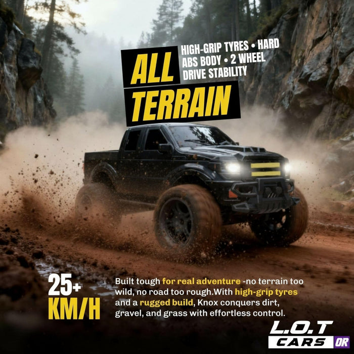 L.O.T Cars Knox - Semi-Hobby Grade Off Road Remote Control-Vehicles-L.O.T Toys-Toycra