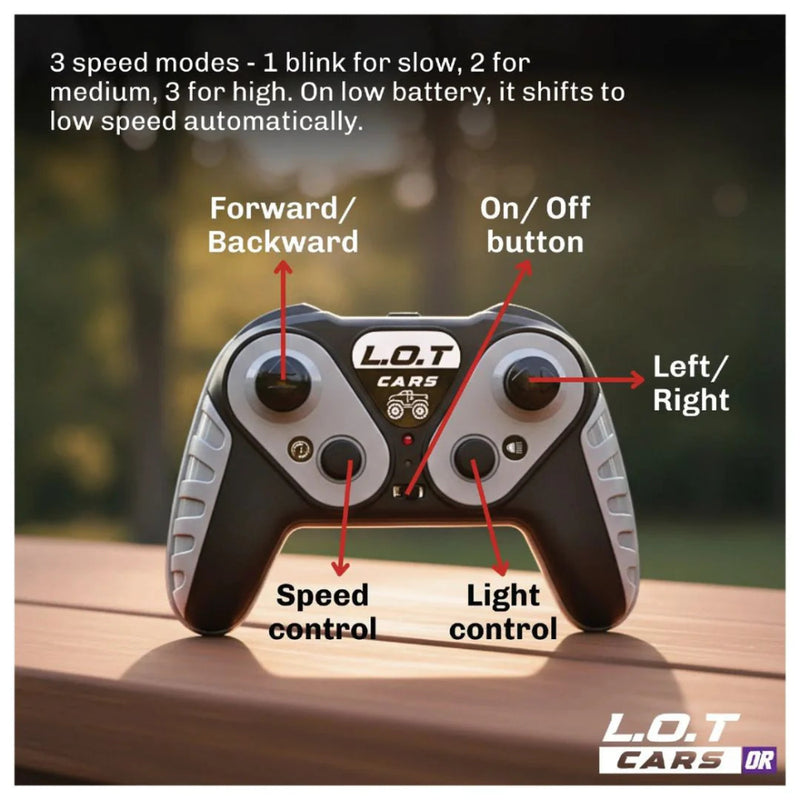 L.O.T Cars Knox - Semi-Hobby Grade Off Road Remote Control