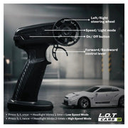 L.O.T Cars Nitro - 1:64 Scale Mini RC Drift Car