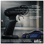 L.O.T Cars Nitro - 1:64 Scale Mini RC Drift Car