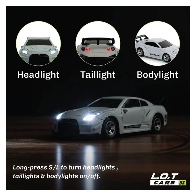 L.O.T Cars Nitro - 1:64 Scale Mini RC Drift Car
