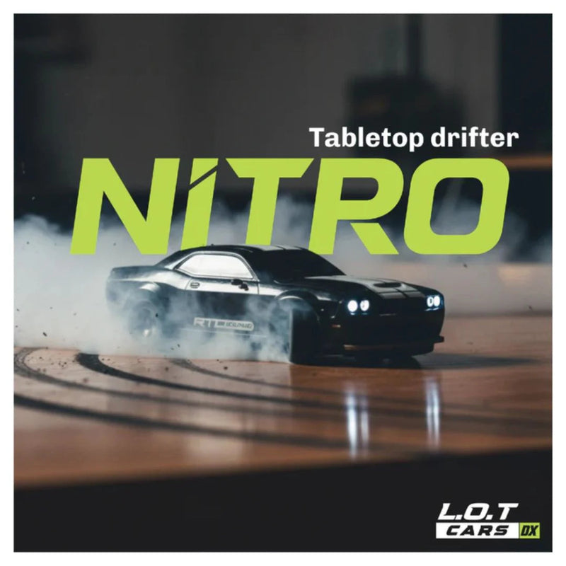 L.O.T Cars Nitro - 1:64 Scale Mini RC Drift Car