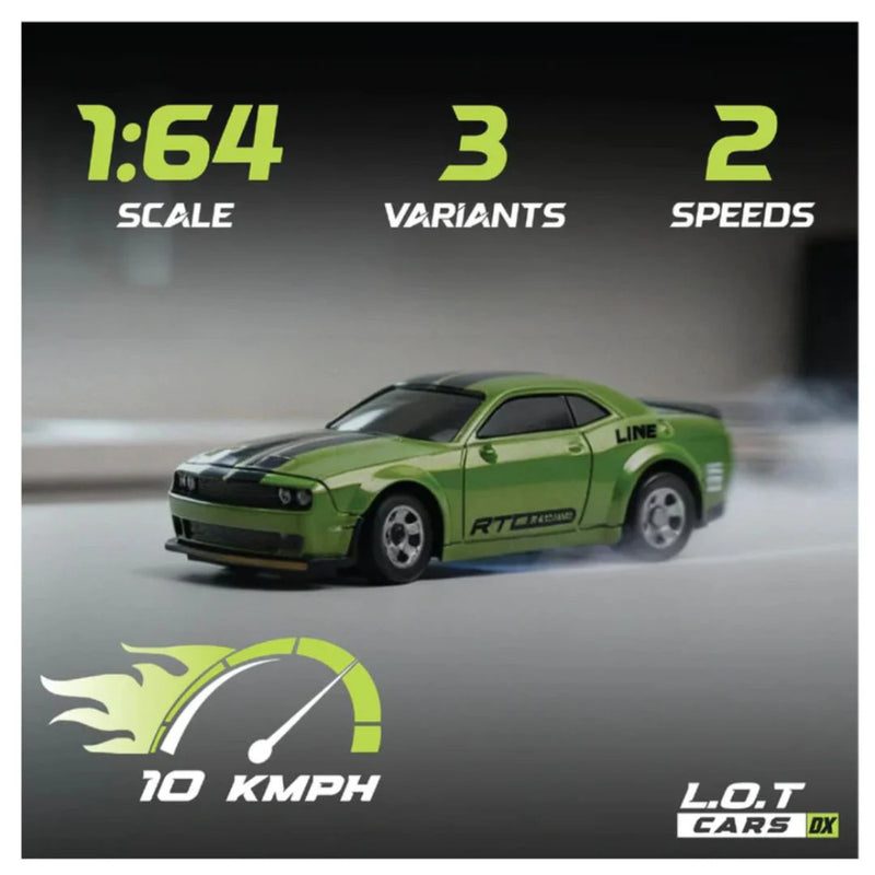 L.O.T Cars Nitro - 1:64 Scale Mini RC Drift Car