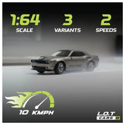 L.O.T Cars Nitro - 1:64 Scale Mini RC Drift Car