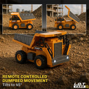 L.O.T Cars Rumble - 1:64 Scale Tabletop RC Dumptruck