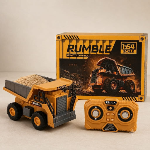 L.O.T Cars Rumble - 1:64 Scale Tabletop RC Dumptruck