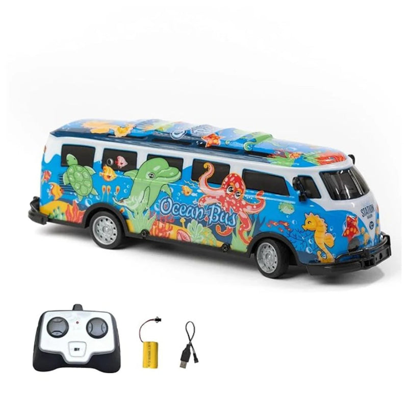 L.O.T Cars Vera - Remote Control City Bus with Lights