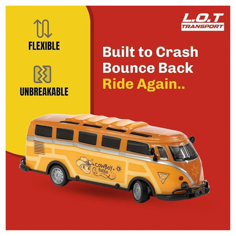 L.O.T Cars Vera - Remote Control City Bus with Lights