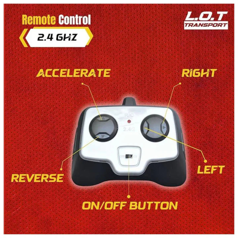 L.O.T Cars Vera - Remote Control City Bus with Lights