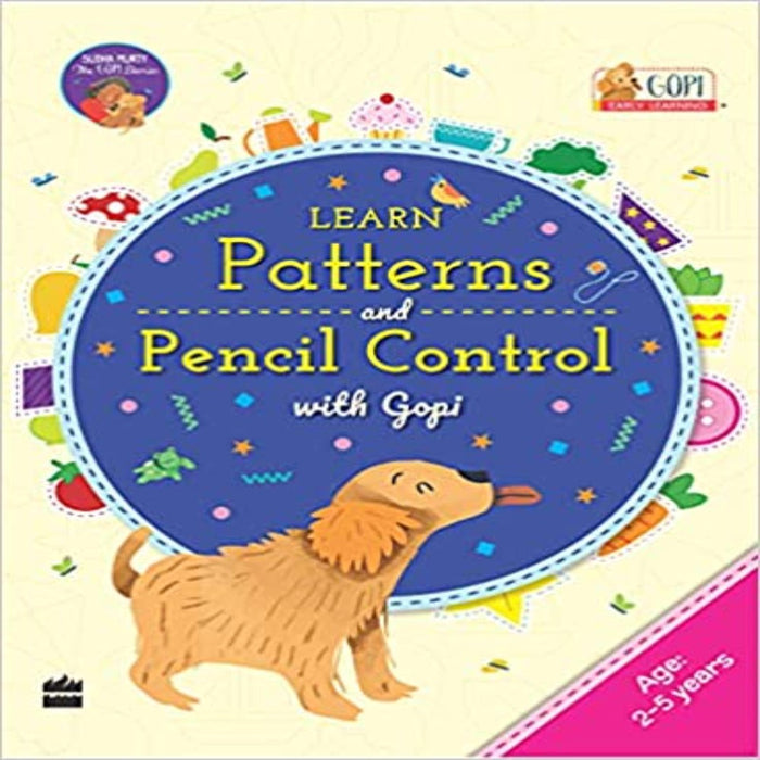 Learn Patterns And Pencil Control With Gopi-Activity Books-Hc-Toycra