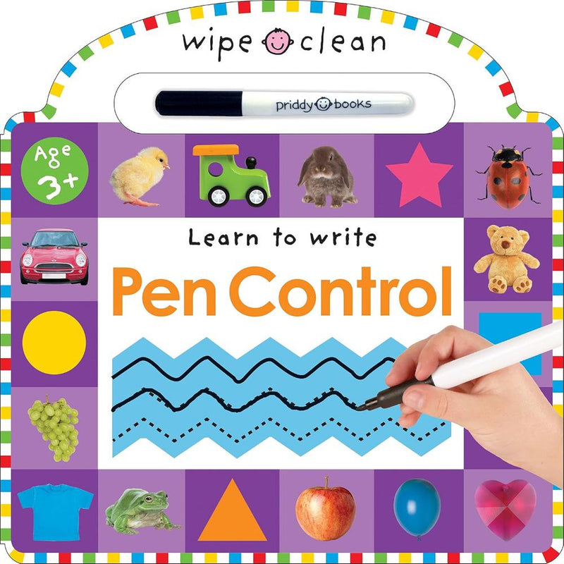 Learn To Write Pen Control Wipe Clean Book