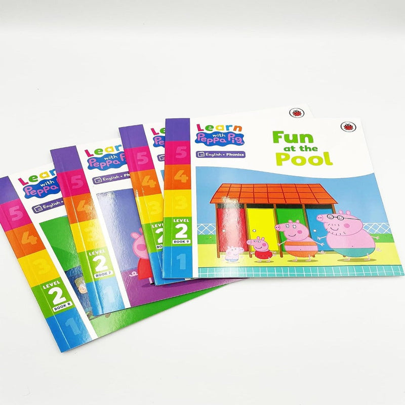 Learn With Peppa 1-20 Phonics Story Books