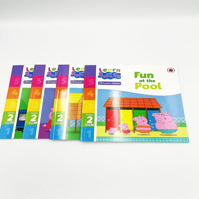 Learn With Peppa 1-20 Phonics Story Books
