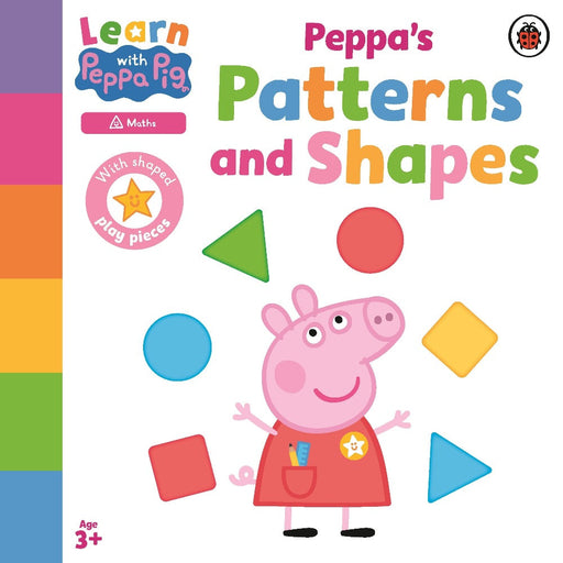 Learn With Peppa : Peppa's Pattern And Shapes-Board Book-Prh-Toycra