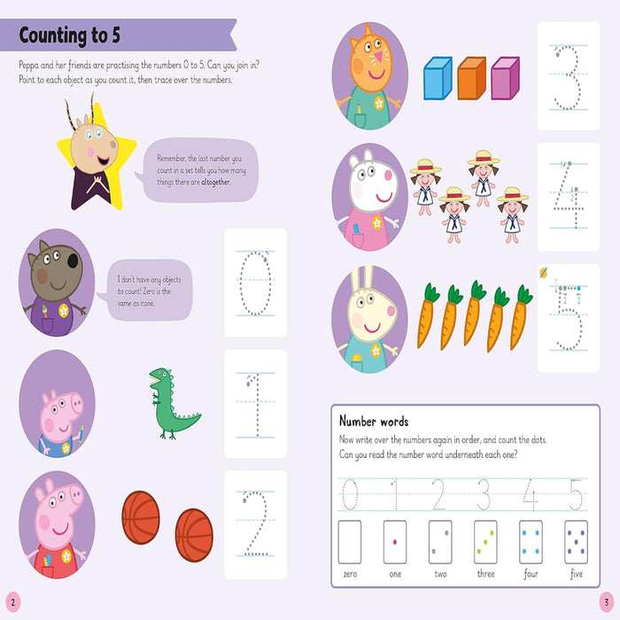 Learn With Peppa Pig A Wipe Clean Book-Activity Books-Prh-Toycra