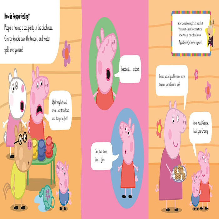 Learn with Peppa: Peppa's Big Feelings-Board Book-Prh-Toycra