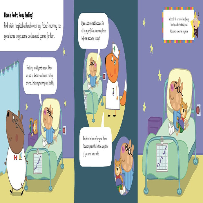 Learn with Peppa: Peppa's Big Feelings-Board Book-Prh-Toycra