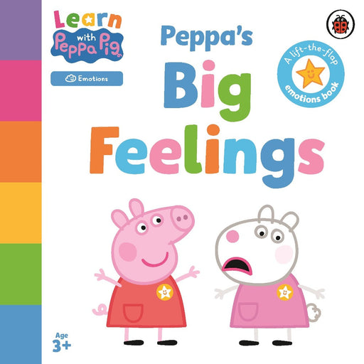 Learn with Peppa: Peppa's Big Feelings-Board Book-Prh-Toycra