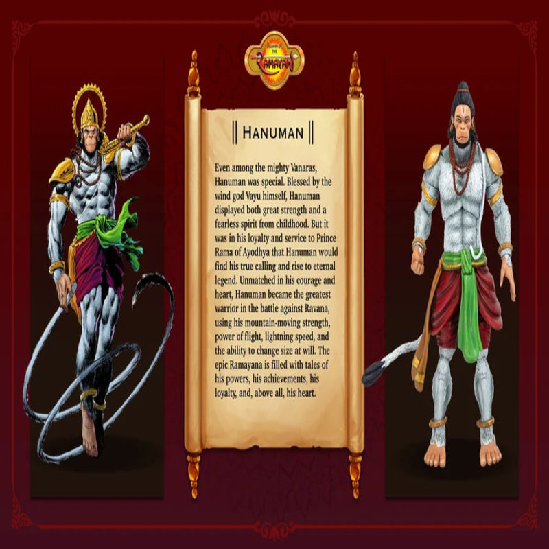 Legends Of The Ramayan 1:12 Scale - Hanuman Figure