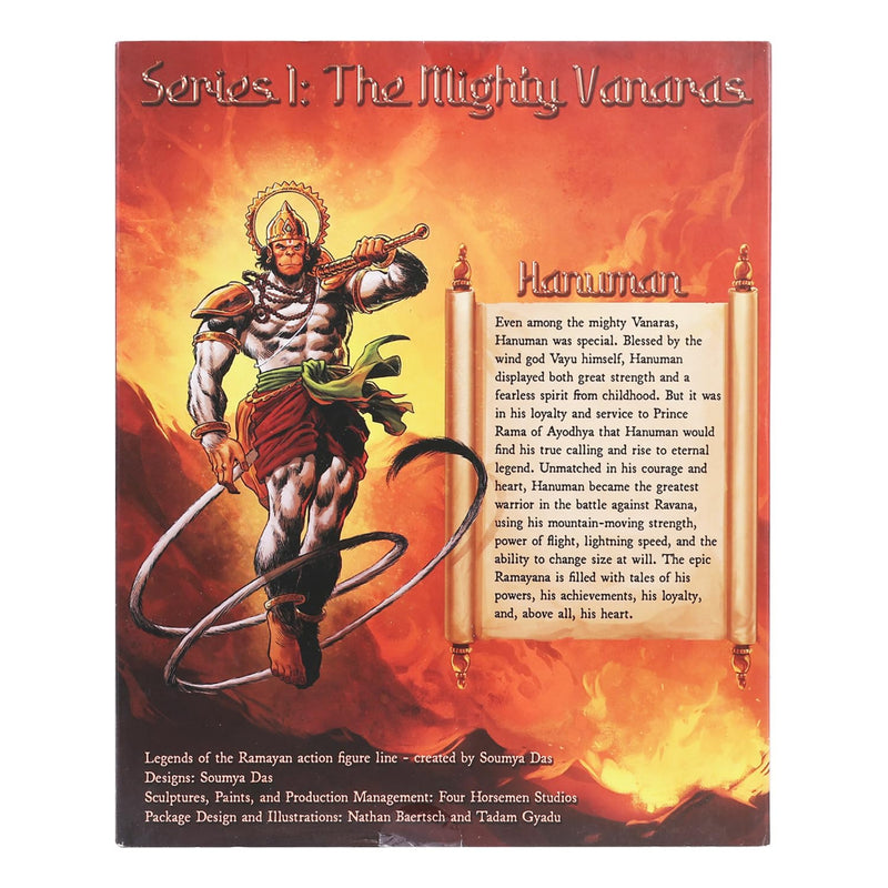 Legends Of The Ramayan 1:12 Scale - Hanuman Figure