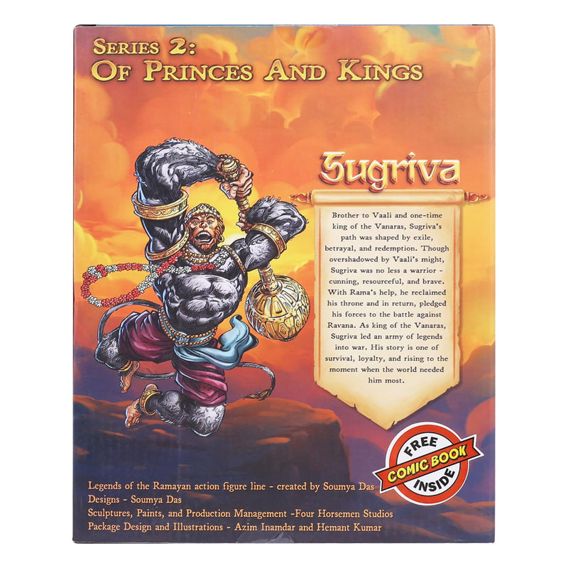 Legends Of The Ramayan 1:12 Scale - Sugriva Figure