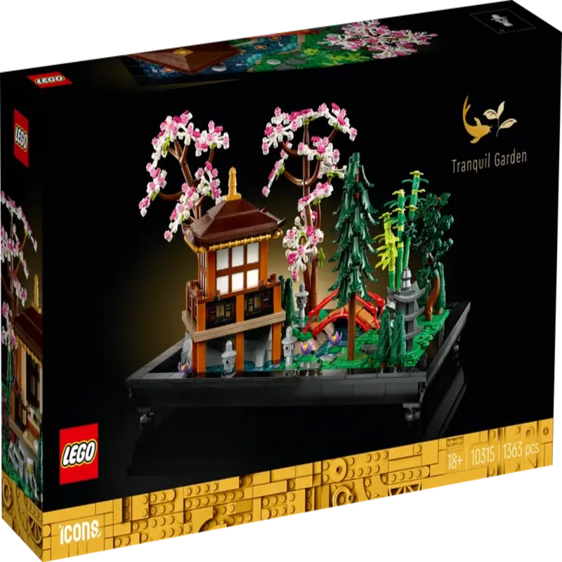 Lego 10315 Icons Tranquil Garden - 1363 Pieces-Construction-LEGO-Toycra