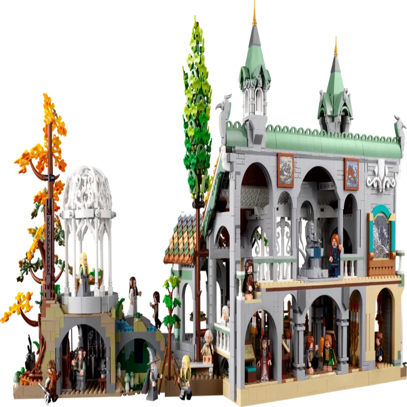Lego 10316 Icons The Lord Of The Rings: Rivendell - 6167 Pieces-Construction-LEGO-Toycra