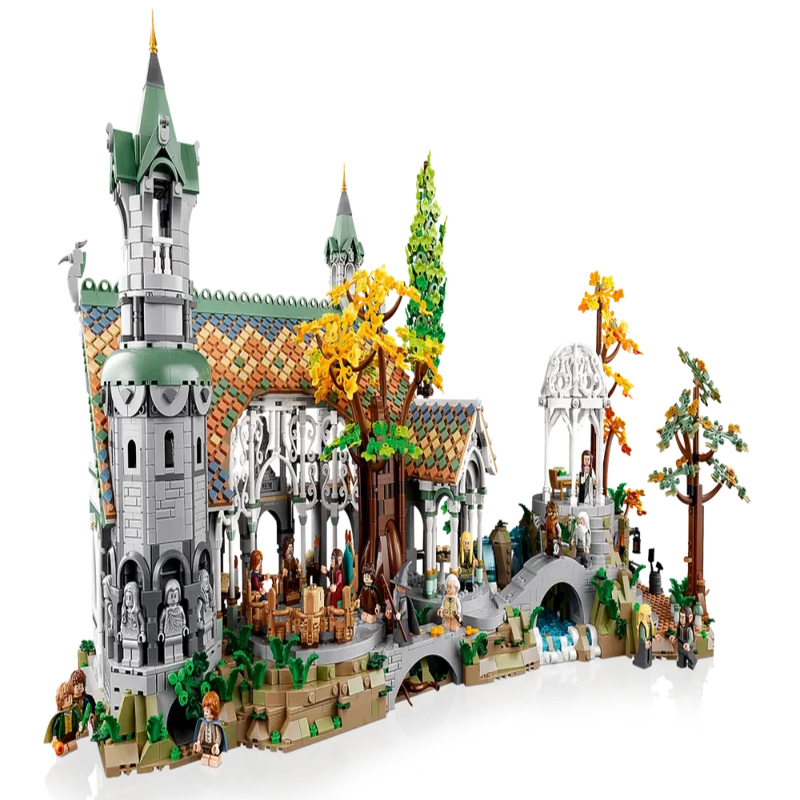 Lego 10316 Icons The Lord Of The Rings: Rivendell - 6167 Pieces-Construction-LEGO-Toycra