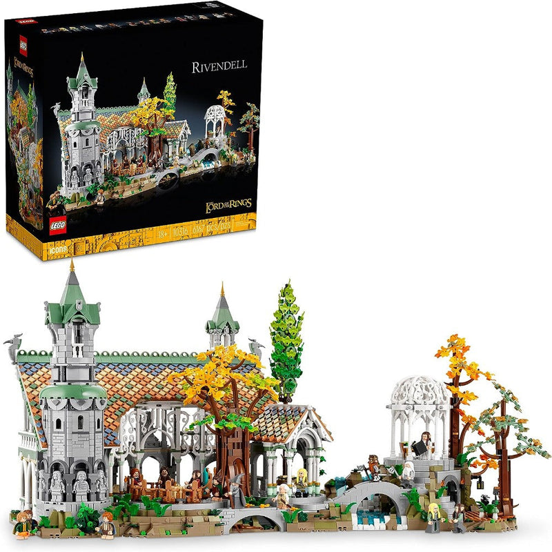 Lego 10316 Icons The Lord Of The Rings: Rivendell - 6167 Pieces-Construction-LEGO-Toycra