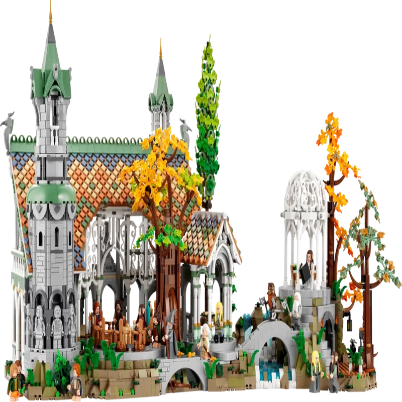 Lego 10316 Icons The Lord Of The Rings: Rivendell - 6167 Pieces-Construction-LEGO-Toycra
