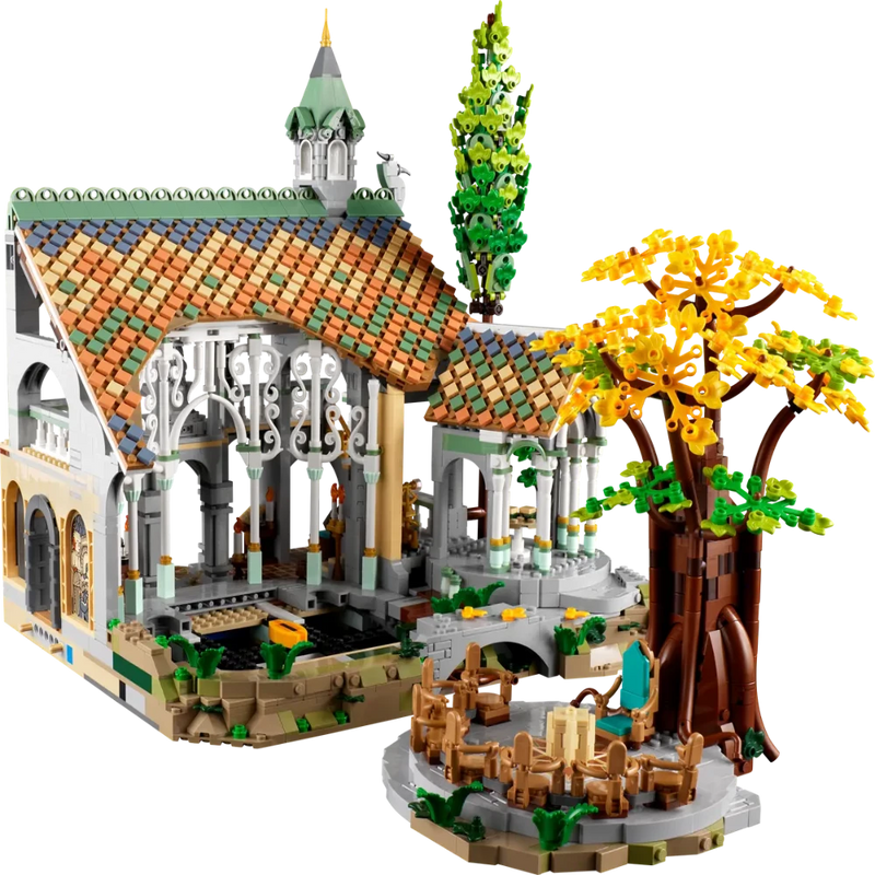 Lego 10316 Icons The Lord Of The Rings: Rivendell - 6167 Pieces-Construction-LEGO-Toycra