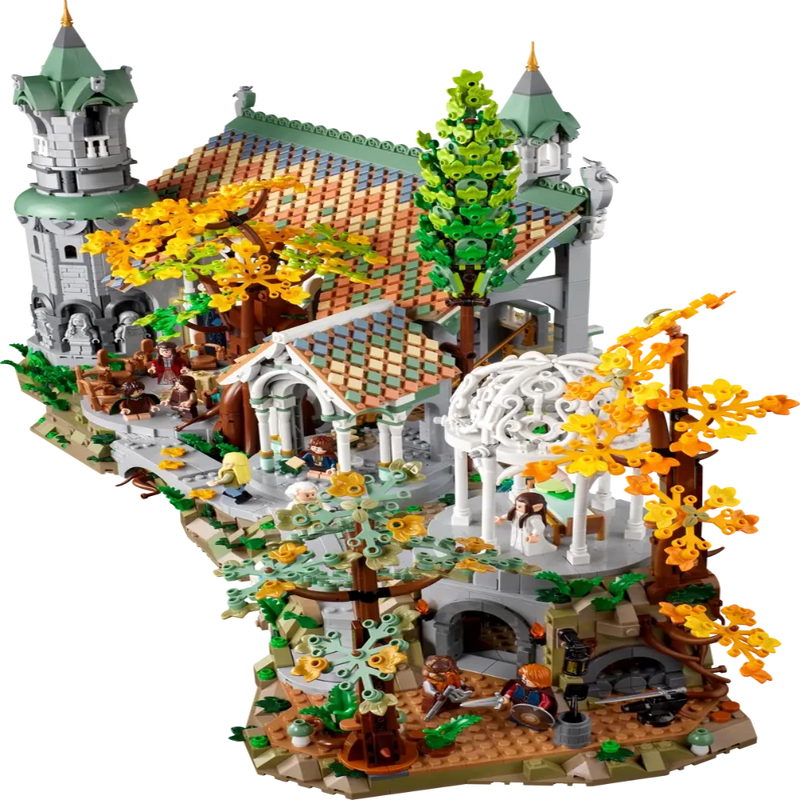 Lego 10316 Icons The Lord Of The Rings: Rivendell - 6167 Pieces-Construction-LEGO-Toycra