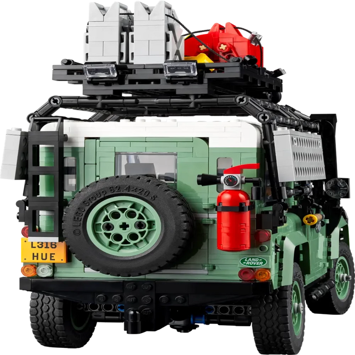 LEGO 10317 Classic Land Rover Defender 90 detailed building review part 1 