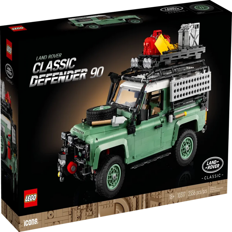 Lego 10317 Icons Land Rover Classic Defender 90 - 2336 Pieces