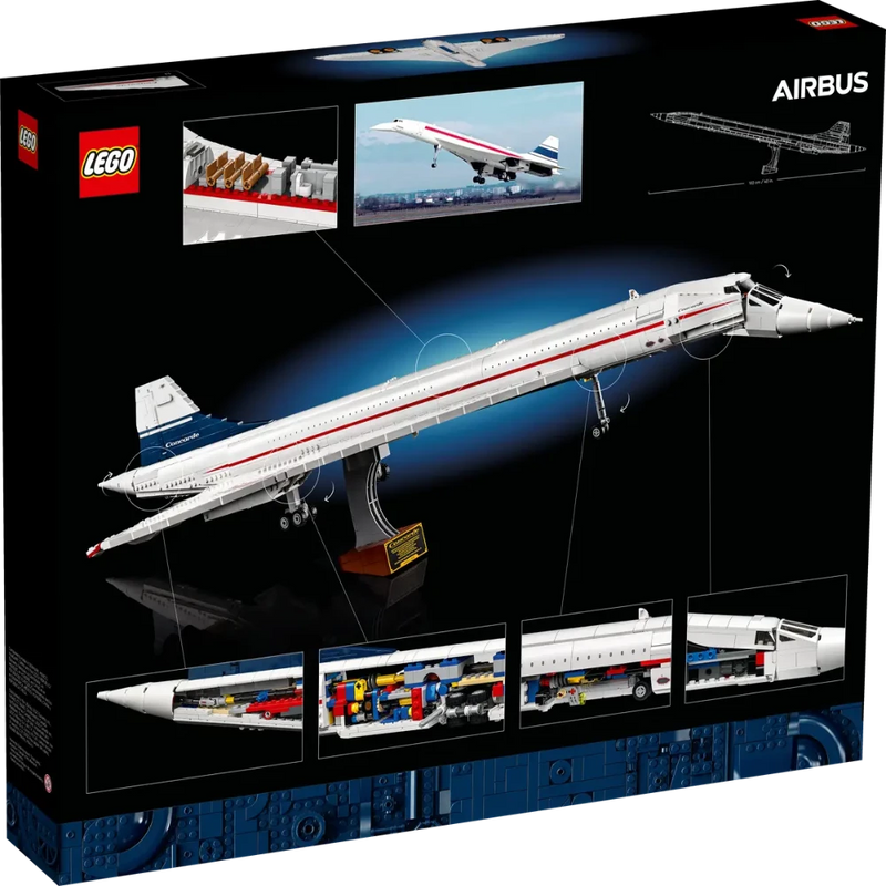Lego 10318 Icons Concorde ( 2083 Pieces )