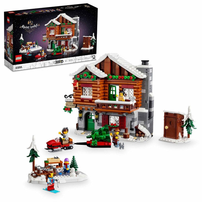 Lego 10325 Icons Alpine Lodge (1517 Pieces)-Construction-LEGO-Toycra