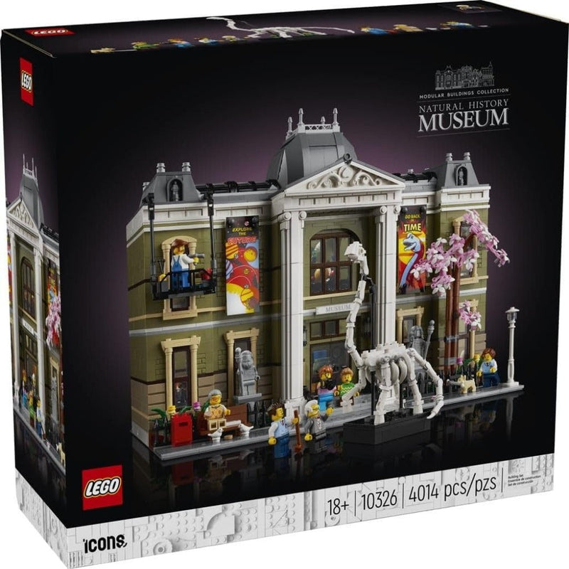 Lego 10326 Icons Natural History Museum (4014 Pieces)