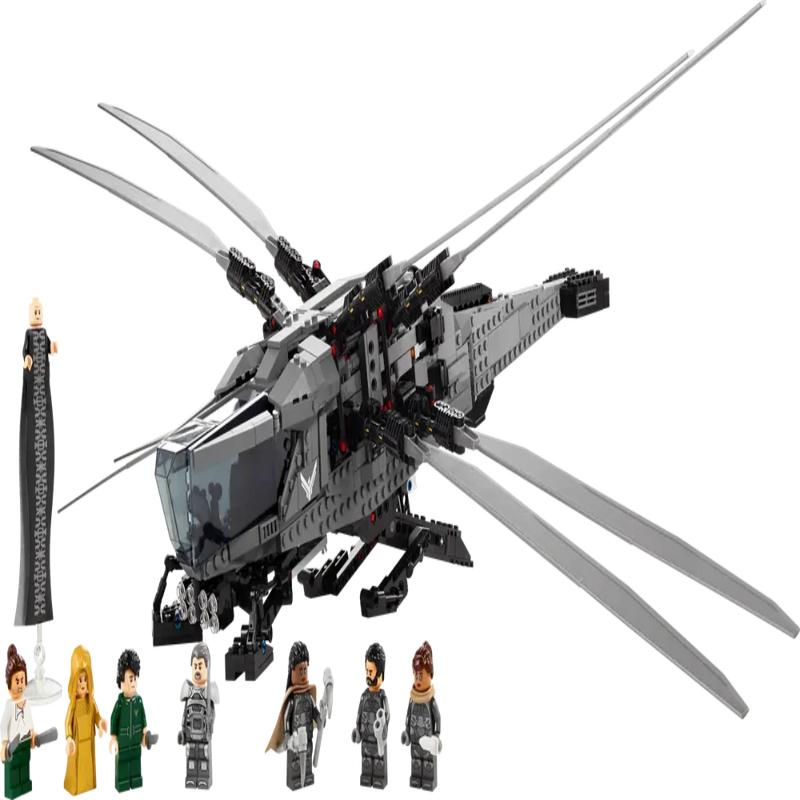 Lego 10327 Icons Dune Atreides Royal Ornithopter (1369 Pieces)-Construction-LEGO-Toycra
