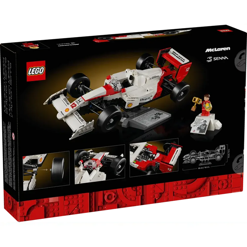 Lego 10330 Icons McLaren MP4/4 & Ayrton Senna (693 Pieces)
