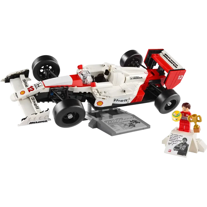 Lego 10330 Icons McLaren MP4/4 & Ayrton Senna (693 Pieces)-Construction-LEGO-Toycra