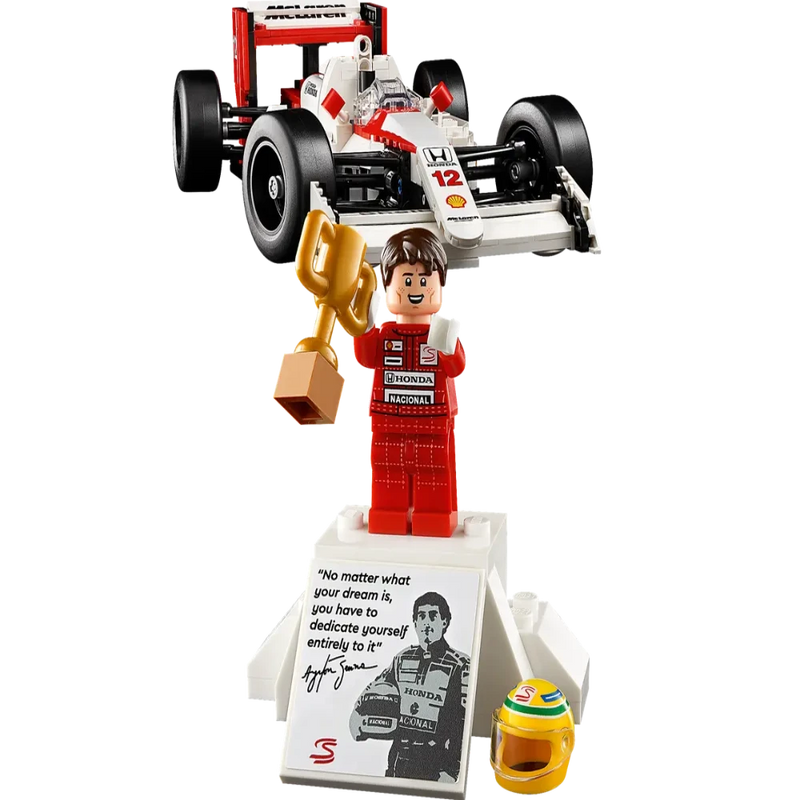 Lego 10330 Icons McLaren MP4/4 & Ayrton Senna (693 Pieces)